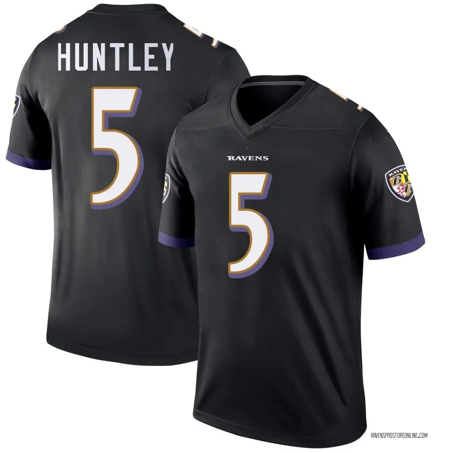 Tyler Huntley Baltimore Ravens Youth Legend Nike Jersey - Black