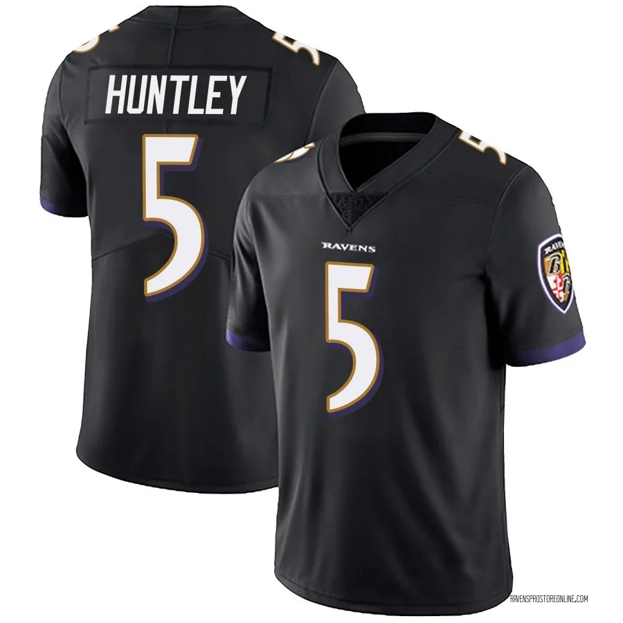 Tyler Huntley Baltimore Ravens Youth Limited Alternate Vapor Untouchable Nike Jersey - Black