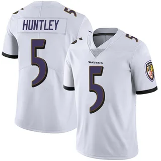 Tyler Huntley Baltimore Ravens Youth Limited Vapor Untouchable Nike Jersey - White