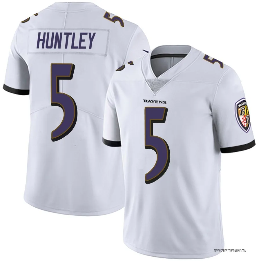 Tyler Huntley Baltimore Ravens Youth Limited Vapor Untouchable Nike Jersey - White