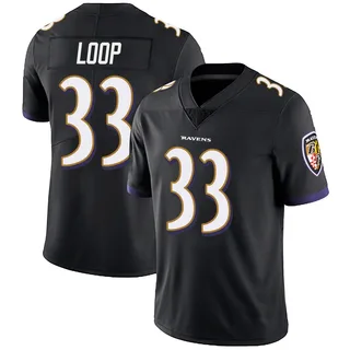 Tyler Loop Baltimore Ravens Youth Limited Alternate Vapor Untouchable Nike Jersey - Black