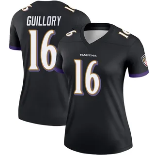 Xavier Guillory Baltimore Ravens Women's Legend Nike Jersey - Black
