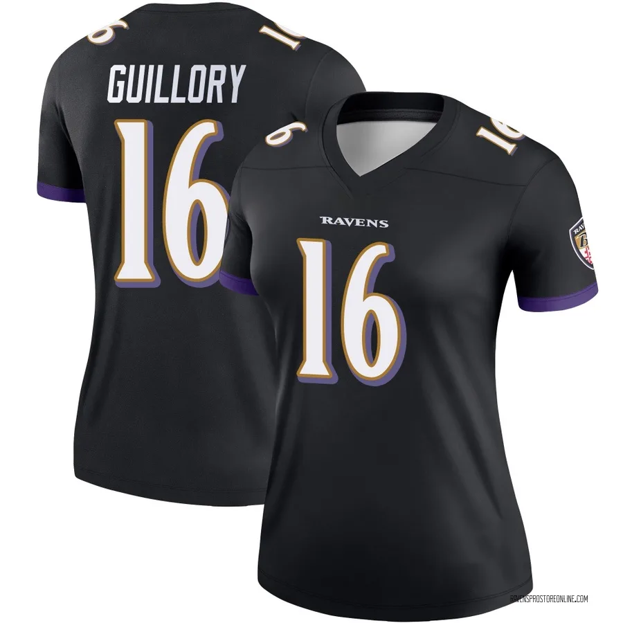 Xavier Guillory Baltimore Ravens Women's Legend Nike Jersey - Black