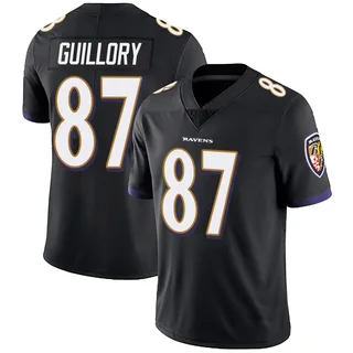 Xavier Guillory Baltimore Ravens Youth Limited Alternate Vapor Untouchable Nike Jersey - Black