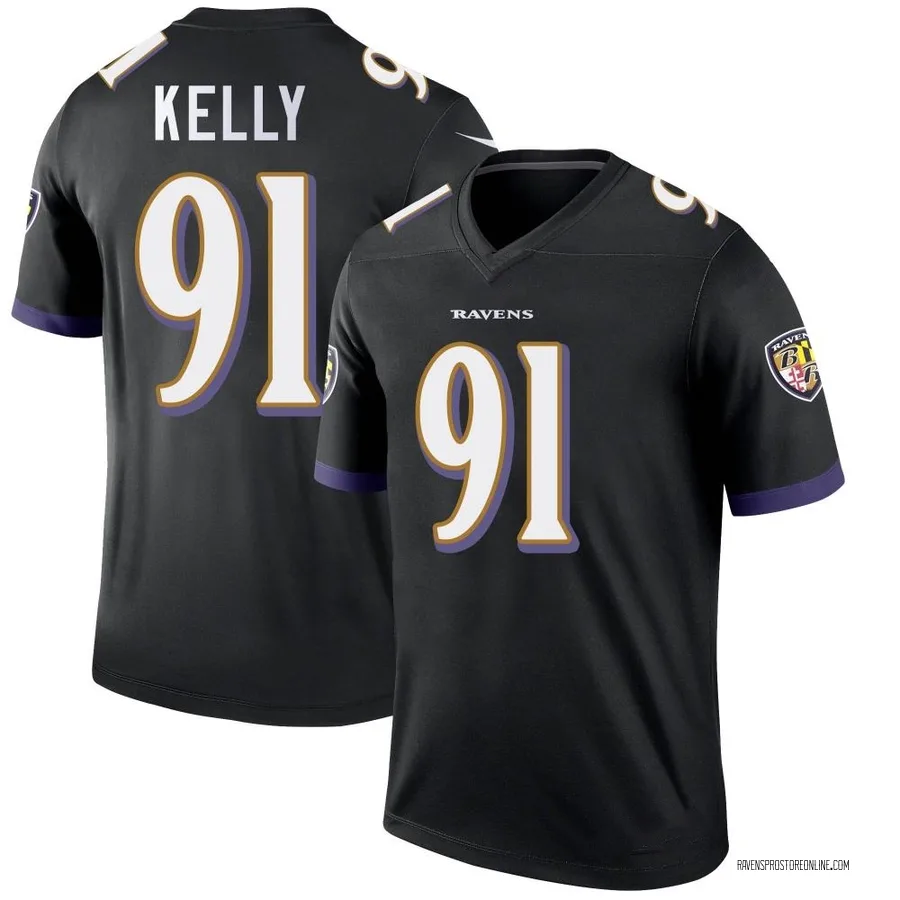 Xavier Kelly Baltimore Ravens Men's Legend Nike Jersey - Black