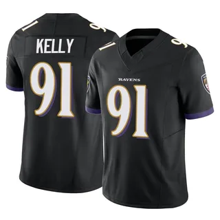 Xavier Kelly Baltimore Ravens Men's Limited Vapor F.U.S.E. Nike Jersey - Black