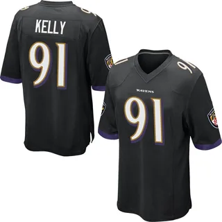 Xavier Kelly Baltimore Ravens Youth Game Jersey - Black