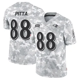Youth Dennis Pitta Baltimore Ravens Youth Limited Arctic Camo 2024 Salute to Service Nike Jersey